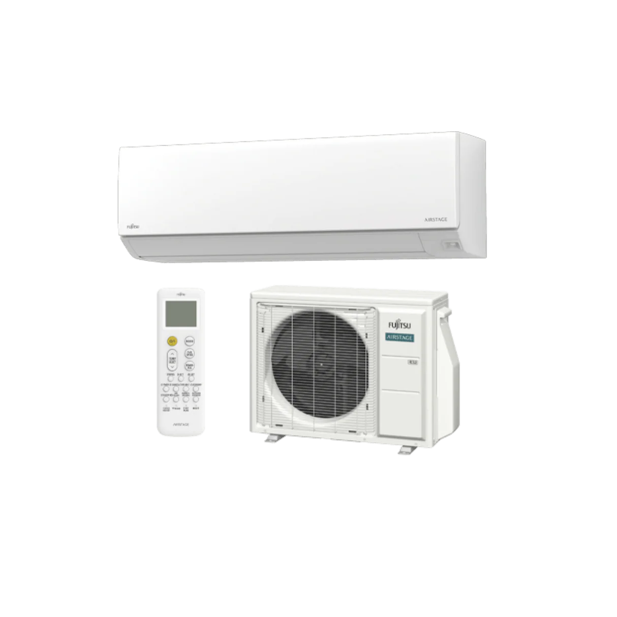 Värmepump modell Nordic Master 14, tillverkare Fujitsu