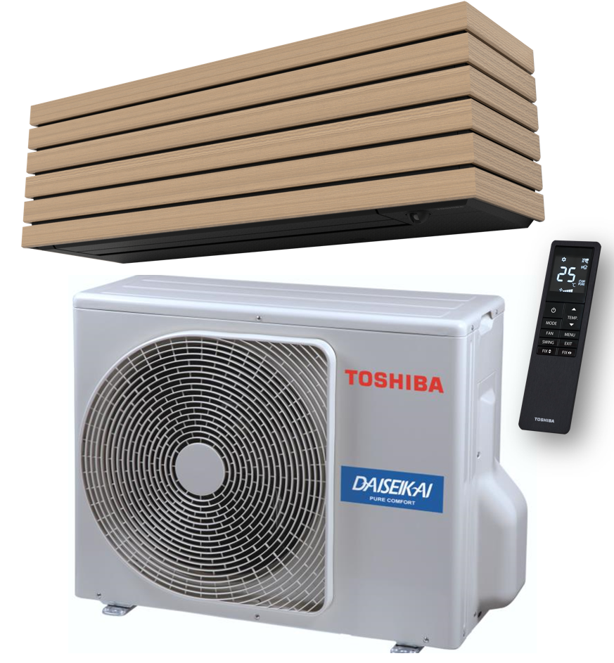 Värmepump modell DAISEIKAI 10 (35), tillverkare Toshiba